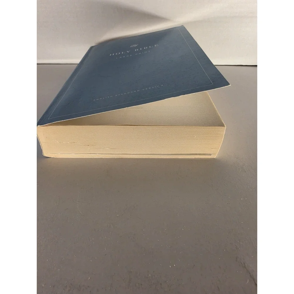 ESV Economy Bible Large Print Crossway English Standard Version Paperback 2017